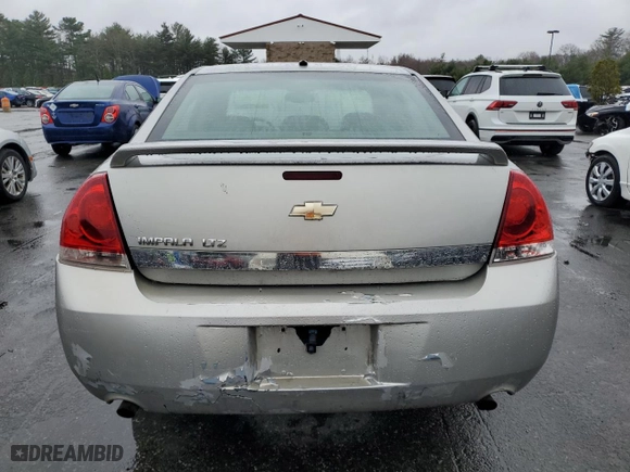 2007 Chevrolet Impala LTZ with VIN 2G1WU58R079389228, listed as a Copart auction lot 51994955 with 164,800 mi miles and Salvage Title. Bid and sale history available at carsss.com. Image 6.