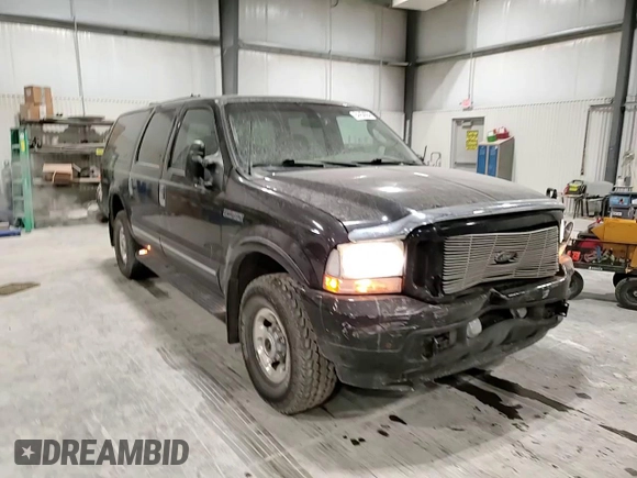 2003 Ford Excursion Limited z VIN 1FMNU43S43EA49493, wystawiony jako Copart lot #84454084 z przebiegiem 280 429 mil mil oraz Szkoda całkowita • Salvage title. Historia ofert i sprzedaży dostępna na DreamBid. Obrazek 11.