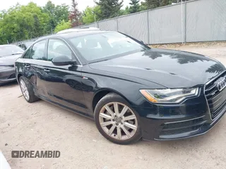 2013 Audi A6 Prestige with VIN WAUHGAFC4DN155162, listed as a IAAI auction lot 42558440 with 162,873 mi miles and . Bid and sale history available at DreamBid. Image 1.