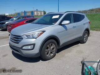 2014 Hyundai Santa Fe Sport with VIN 5XYZU3LB6EG162730, listed as a IAAI auction lot 42046999 with 149,510 mi miles. Bid and sale history available at carsss.com. Image 2.