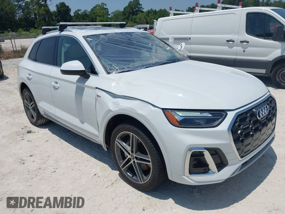 2023 Audi Q5 S line Premium Plus с VIN WA1E2AFY3P2087775, выставлен на аукционе IAAI как лот 42566888 с пробегом 10 456 миль миль и . История ставок и продаж доступна на DreamBid. Изображение 1.