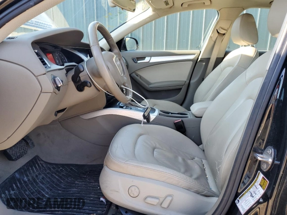 2012 Audi A4 2.0T Premium with VIN WAUBFAFL8CN000217, listed as a Copart auction lot 46472135 with 156,790 mi miles and Salvage Title. Bid and sale history available at carsss.com. Image 7.