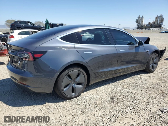 2019 Tesla Model 3 Mid Range with VIN 5YJ3E1EA2KF416304, listed as a Copart auction lot 52792845 with 140,552 mi miles and Salvage Title. Bid and sale history available at DreamBid. Image 3.
