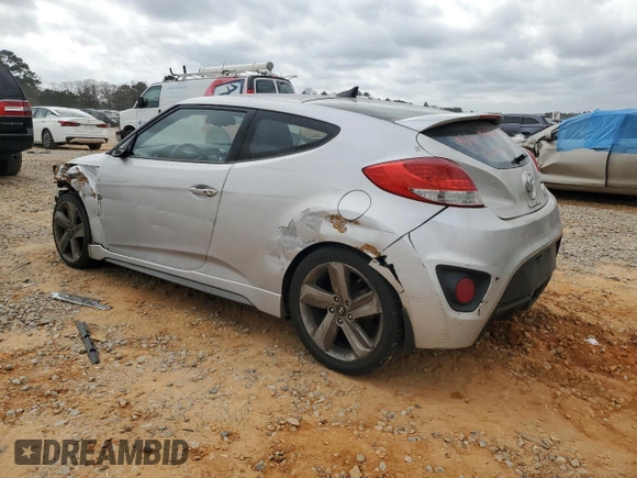 2014 Hyundai Veloster Turbo with VIN KMHTC6AE9EU207810, listed as a Copart auction lot 47288955 with 148,059 mi miles and Clean Title. Bid and sale history available at carsss.com. Image 2.