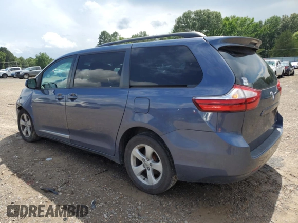 2017 Toyota Sienna LE Auto Access Seat with VIN 5TDKZ3DC5HS782583, listed as a Copart auction lot 60624395 with 171,311 mi miles and Salvage title. Bid and sale history available at DreamBid. Image 2.