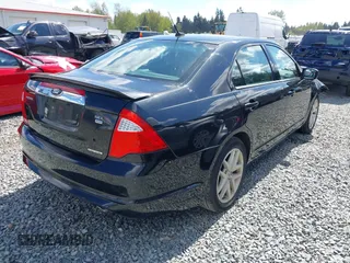 2012 Ford Fusion SEL with VIN 3FAHP0CG7CR417035, listed as a IAAI auction lot 42071747 with 130,412 mi miles. Bid and sale history available at carsss.com. Image 4.