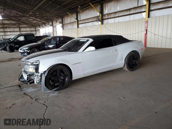 2012 Chevrolet Camaro 2LT z VIN 2G1FC3D33C9108381, wystawiony jako Copart lot #51167505 z przebiegiem 135 692 mil mil oraz Szkoda całkowita • Salvage title. Historia ofert i sprzedaży dostępna na DreamBid. Obrazek 1.