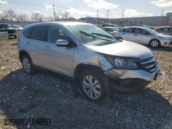 2014 Honda CR-V EX with VIN 5J6RM4H58EL052057, listed as a Copart auction lot 50411045 with 126,199 mi miles and Salvage Title. Bid and sale history available at carsss.com. Image 4.