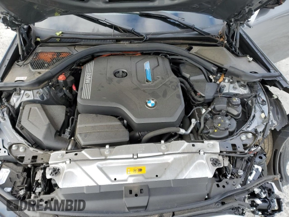 2023 BMW 3 Series 330e xDrive with VIN 3MW39FS0XP8D01410, listed as a Copart auction lot 45859165 with Not Provided miles and Salvage Title. Bid and sale history available at carsss.com. Image 11.
