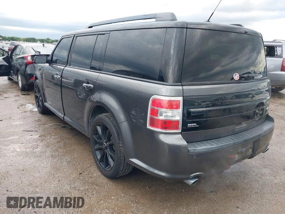 2018 Ford Flex SEL z VIN 2FMGK5C8XJBA01532, wystawiony jako IAAI lot #42169825 z przebiegiem 112 715 mil mil oraz . Historia ofert i sprzedaży dostępna na DreamBid. Obrazek 3.