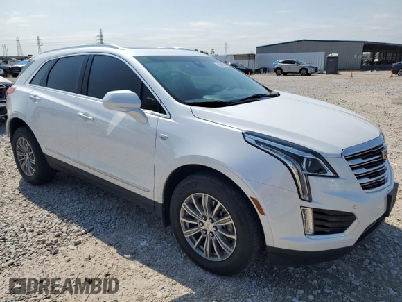 2017 Cadillac XT5 Luxury FWD with VIN 1GYKNBRS8HZ235385, listed as a Copart auction lot 55817055 with 29,590 mi miles and Salvage Title. Bid and sale history available at DreamBid. Image 4.