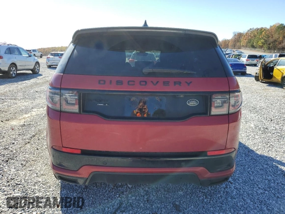 2020 Land Rover Discovery Sport S R-Dynamic with VIN SALCT2FX9LH844413, listed as a Copart auction lot 81675314 with 45,113 mi miles and Salvage Title. Bid and sale history available at carsss.com. Image 6.