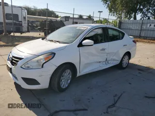 2018 Nissan Versa SV с VIN 3N1CN7AP1JL854456, выставлен на аукционе Copart как лот 60323185 с пробегом 78 425 миль миль и Списание • Salvage title. История ставок и продаж доступна на DreamBid. Изображение 1.