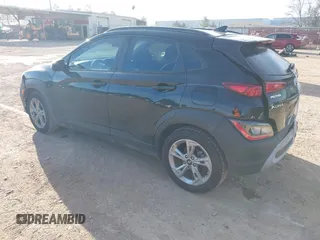 2023 Hyundai Kona SEL with VIN KM8K62AB0PU938484, listed as a IAAI auction lot 41722445 with 52,058 mi miles and . Bid and sale history available at DreamBid. Image 3.
