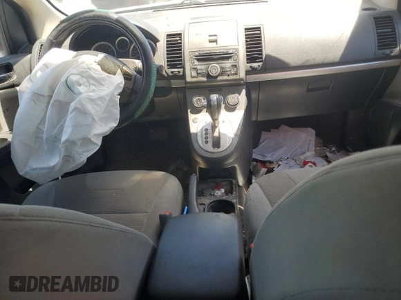 2012 Nissan Sentra S with VIN 3N1AB6AP0CL672342, listed as a Copart auction lot 55215965 with Not provided miles and Salvage title. Bid and sale history available at DreamBid. Image 8.