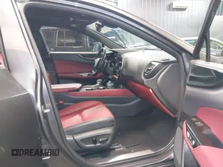 2024 Lexus NX with VIN JTJAGCEZ9R2016334, listed as a IAAI auction lot 41743822 with 15,566 mi miles. Bid and sale history available at carsss.com. Image 5.