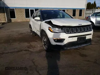 2018 Jeep Compass Limited with VIN 3C4NJDCB1JT349101, listed as a Copart auction lot 48759155 with 59,431 mi miles and Salvage Title. Bid and sale history available at carsss.com. Image 10.
