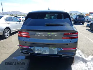 2023 Genesis GV80 with VIN KMUHBDSB2PU110812, listed as a IAAI auction lot 40743556 with 38,219 mi miles and . Bid and sale history available at DreamBid. Image 16.
