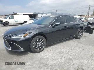 2022 Lexus ES 300h with VIN 58ADA1C19NU023239, listed as a Copart auction lot 54429015 with 92,003 mi miles and Salvage title. Bid and sale history available at DreamBid. Image 1.