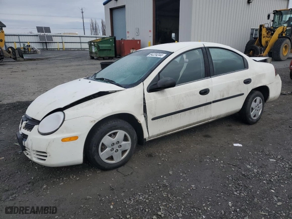 2005 Dodge Neon SE with VIN 1B3ES26C85D108994, listed as a Copart auction lot 84224244 with 176,146 mi miles and Salvage Title. Bid and sale history available at carsss.com. Image 1.