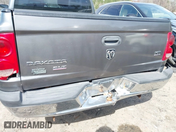 2006 Dodge Dakota SLT with VIN 1D7HW48N96S689743, listed as a IAAI auction lot 41772735 with 258,532 mi miles. Bid and sale history available at carsss.com. Image 6.