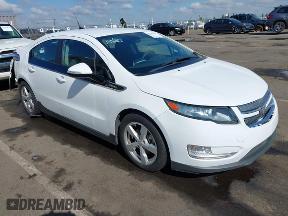 2013 Chevrolet Volt with VIN 1G1RA6E48DU146799, listed as a IAAI auction lot 42137122 with 121,649 mi miles and . Bid and sale history available at carsss.com. Image 1.