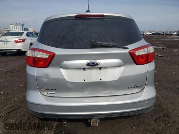 2013 Ford C-Max SE with VIN 1FADP5AUXDL547329, listed as a Copart auction lot 46392195 with 196,995 mi miles and Salvage Title. Bid and sale history available at carsss.com. Image 6.