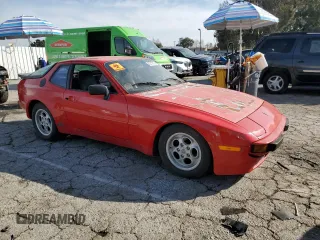 1986 Porsche 944 with VIN WP0AA0943GN450410, listed as a Copart auction lot 45217525 with 94,861 mi miles and Clean Title. Bid and sale history available at carsss.com. Image 4.