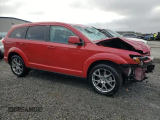 2018 Dodge Journey GT with VIN 3C4PDCEG5JT370178, listed as a Copart auction lot 51810755 with 130,714 mi miles and Salvage title. Bid and sale history available at DreamBid. Image 4.