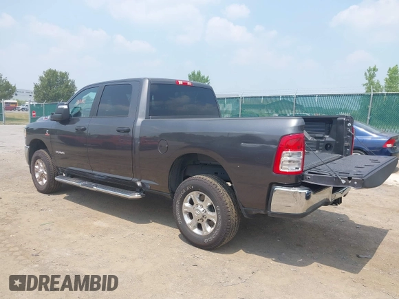 2024 Ram 2500 Big Horn with VIN 3C6UR5DL5RG266607, listed as a IAAI auction lot 42710651 with 5,333 mi miles and . Bid and sale history available at DreamBid. Image 3.