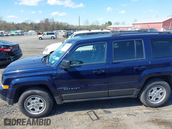 2017 Jeep Patriot Sport with VIN 1C4NJRBB7HD144753, listed as a IAAI auction lot 41986251 with 157,684 mi miles and . Bid and sale history available at DreamBid. Image 14.