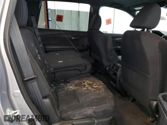 2021 Honda Passport Sport with VIN 5FNYF8H24MB004016, listed as a Copart auction lot 58739474 with 85,373 mi miles and Non repairable. Bid and sale history available at DreamBid. Image 11.