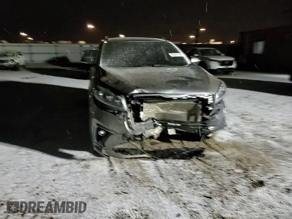 2019 Kia Sorento SX V6 with VIN 5XYPKDA59KG514307, listed as a Copart auction lot 85541144 with 92,677 mi miles and Salvage Title. Bid and sale history available at carsss.com. Image 11.