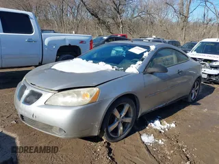 2006 Pontiac G6 GTP with VIN 1G2ZM151264260764, listed as a IAAI auction lot 41306033 with 168,394 mi miles. Bid and sale history available at carsss.com. Image 2.