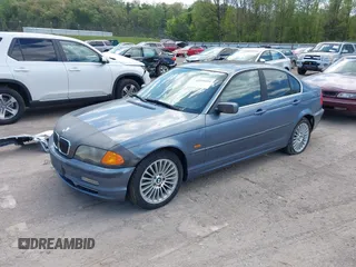 2001 BMW 3 Series 330i with VIN WBAAV53491JS94217, listed as a IAAI auction lot 42039234 with 128,977 mi miles. Bid and sale history available at carsss.com. Image 2.