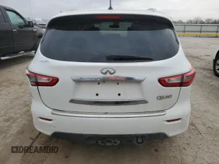 2014 Infiniti QX60 with VIN 5N1AL0MMXEC500130, listed as a Copart auction lot 49145145 with 139,301 mi miles and Salvage title. Bid and sale history available at DreamBid. Image 6.
