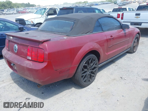 2008 Ford Mustang Deluxe with VIN 1ZVHT84N985188172, listed as a IAAI auction lot 42738693 with 165,837 mi miles and . Bid and sale history available at DreamBid. Image 4.