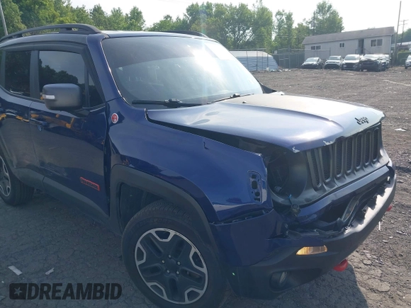 2017 Jeep Renegade Trailhawk с VIN ZACCJBCB8HPE86632, выставлен на аукционе IAAI как лот 42710761 с пробегом 155 100 миль миль и . История ставок и продаж доступна на DreamBid. Изображение 6.