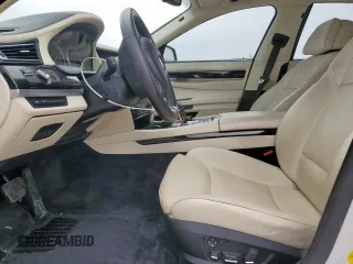 2011 BMW 7 Series 750Li with VIN WBAKB8C58BCY65645, listed as a Copart auction lot 57612775 with 69,670 mi miles and Salvage title. Bid and sale history available at DreamBid. Image 7.