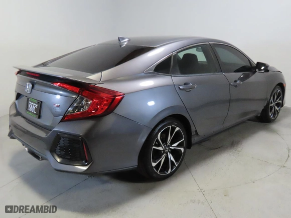 2019 Honda Civic Si Sedan with VIN 2HGFC1E50KH705618, listed as a Copart auction lot 46690745 with NaN miles and Salvage Title. Bid and sale history available at carsss.com. Image 3.