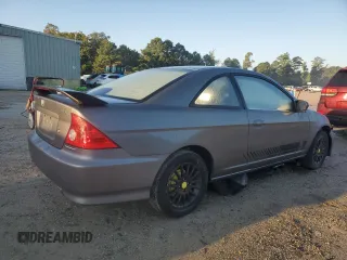 2005 Honda Civic Cpe EX with VIN 1HGEM22955L031091, listed as a Copart auction lot 73476834 with 142,771 mi miles and Clean Title. Bid and sale history available at carsss.com. Image 3.