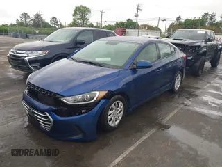 2017 Hyundai Elantra SE with VIN 5NPD74LF9HH179562, listed as a IAAI auction lot 41965114 with 102,984 mi miles and . Bid and sale history available at DreamBid. Image 18.