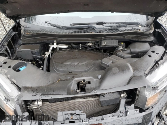 2022 Honda Ridgeline Sport with VIN 5FPYK3F14NB006656, listed as a Copart auction lot 55895635 with 61,689 mi miles and Salvage title. Bid and sale history available at DreamBid. Image 11.