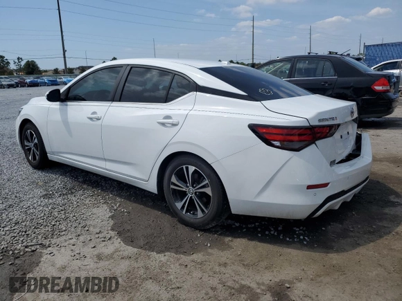 2021 Nissan Sentra SV z VIN 3N1AB8CV2MY252450, wystawiony jako Copart lot #54003805 z przebiegiem 80 156 mil mil oraz Nie do naprawy • Non repairable. Historia ofert i sprzedaży dostępna na DreamBid. Obrazek 2.