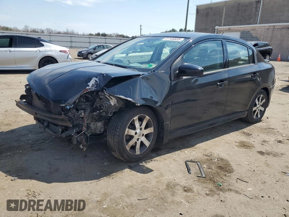 2012 Nissan Sentra SR with VIN 3N1AB6AP6CL631441, listed as a Copart auction lot 51146655 with 98,152 mi miles and Salvage Title. Bid and sale history available at DreamBid. Image 1.