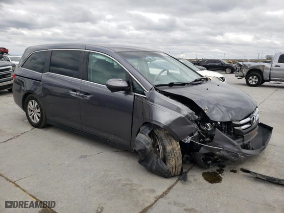 2014 Honda Odyssey EX with VIN 5FNRL5H40EB131943, listed as a Copart auction lot 51936575 with 122,762 mi miles and Salvage Title. Bid and sale history available at carsss.com. Image 4.