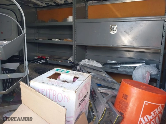 2015 Nissan NV Cargo SV with VIN 1N6BF0KY2FN808742, listed as a IAAI auction lot 41665699 with 229416 miles. Bid and sale history available at carsss.com. Image 8.