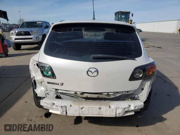 2006 Mazda 3 S Sport with VIN JM1BK144861463027, listed as a Copart auction lot 49772215 with 263,297 mi miles and Salvage Title. Bid and sale history available at DreamBid. Image 6.