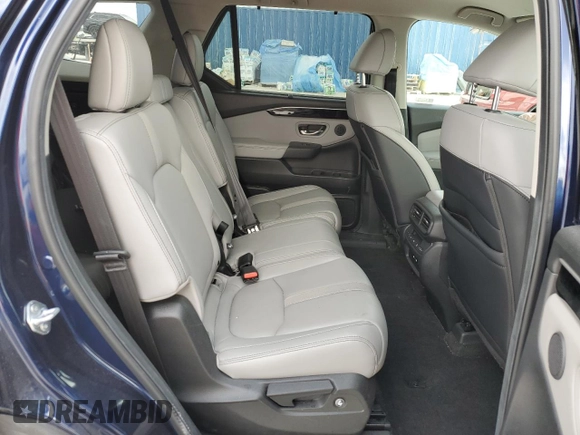 2025 Honda Pilot EX-L with VIN 5FNYG1H48SB026054, listed as a Copart auction lot 45675585 with 6,640 mi miles and Non Repairable. Bid and sale history available at carsss.com. Image 12.