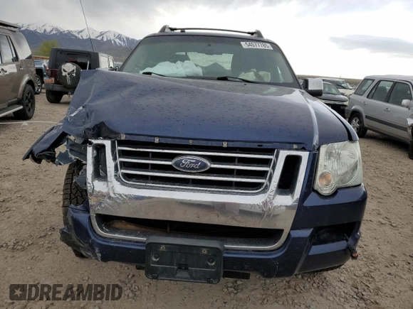 2008 Ford Explorer Sport Trac Limited with VIN 1FMEU53858UA21631, listed as a Copart auction lot 54077785 with Not provided miles and Salvage title. Bid and sale history available at DreamBid. Image 5.